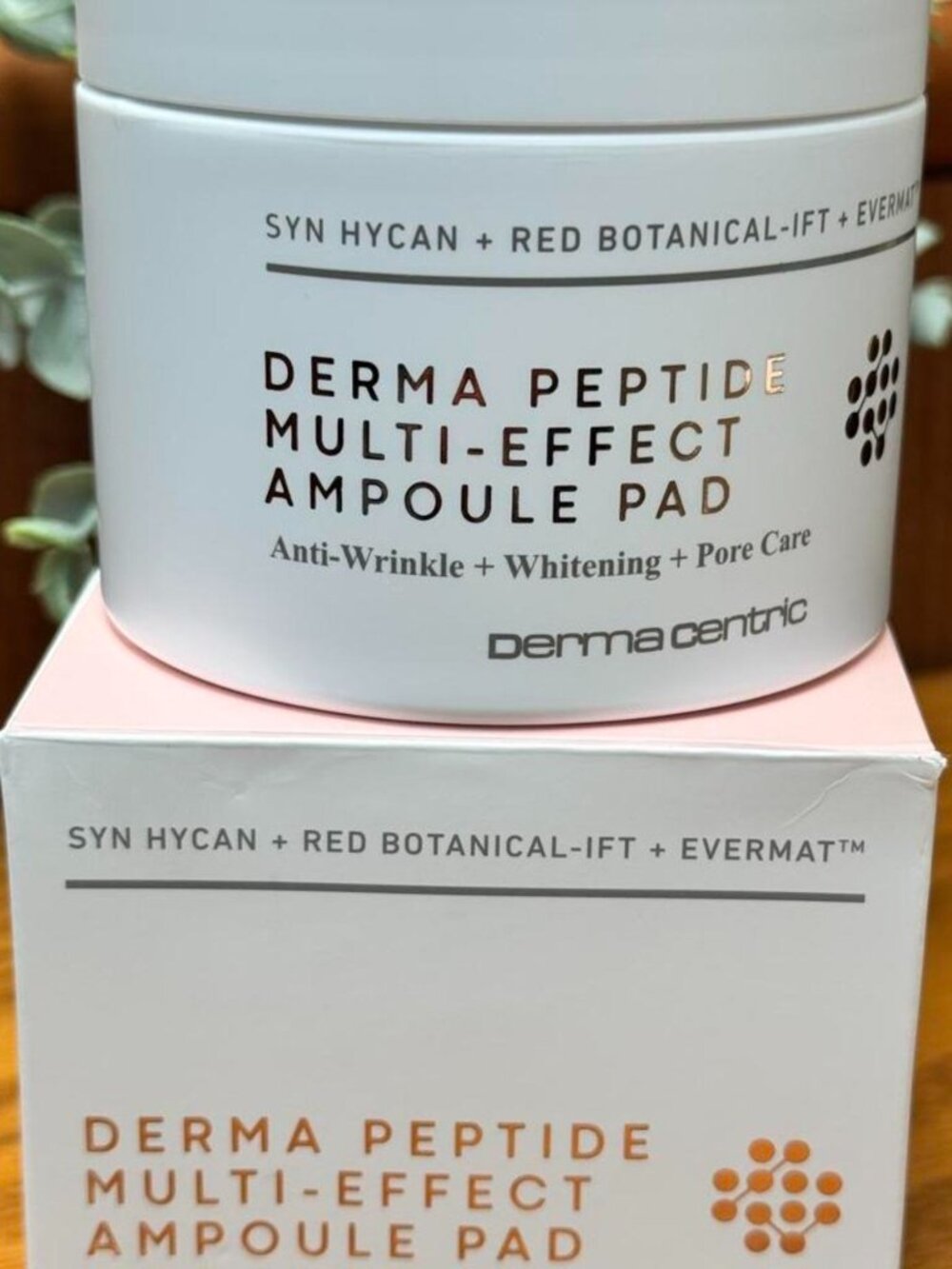 Derma Centric Derma Peptide Multi-Effect Ampoule Pad
